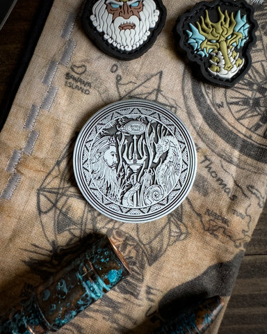 Erling/Madz Collab Coin - Antique Silver