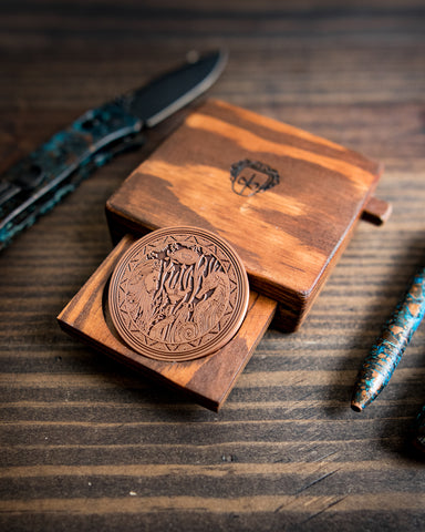 Erling/Madz Collab Coin - Antique Copper